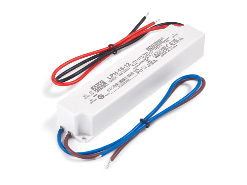 Zasilacz modułowy Mean Well 12V 18W 1.5A IP67
