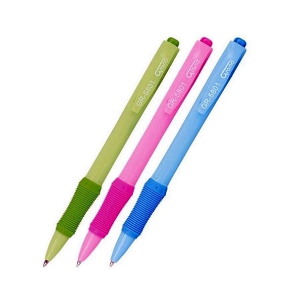 Długopis GRAND GR-5801 PASTEL mix kolorów wkład niebieski 1szt. /160-2079/
