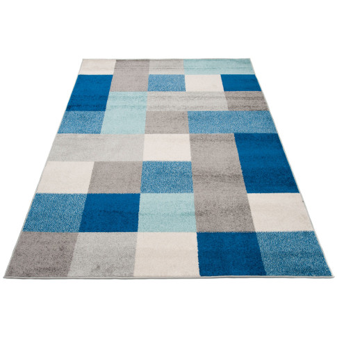 Skandynawski dziecięcy dywan w kwadraty - Caso 5X