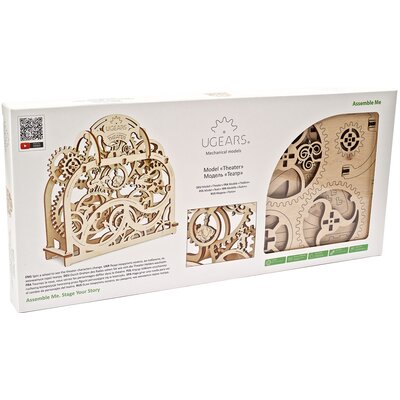 UGEARS 70002 - Theater, zestaw do budowy drewna 3D bez kleju