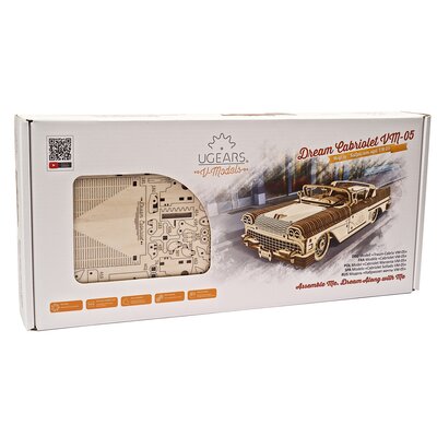 Ugears Model mechaniczny do składania. Kabriolet Marzeń VM-05, 70073