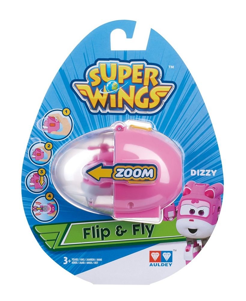 Auldey Toys Super Wings, figurka Wystrzel i leć Dizzy