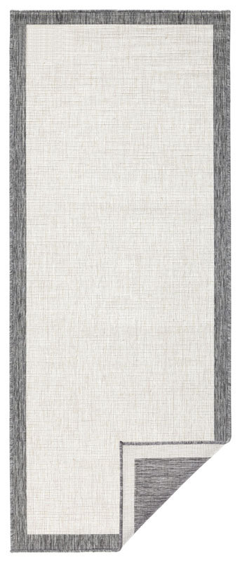 bougari Dywan Wendetech Panama kremowy szary do wewnątrz i na zewnątrz 103108-80x150