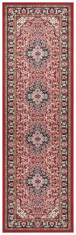 Czerwony chodnik Nouristan Skazar Isfahan, 80x250 cm