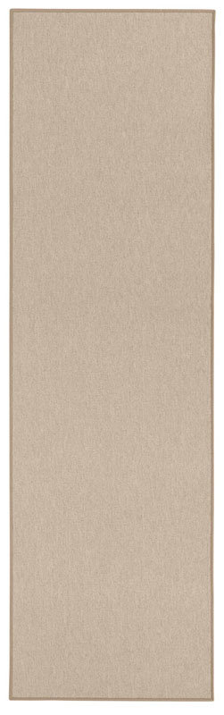 Chodnik Beżowy Jednokolorowy Casual 80X150