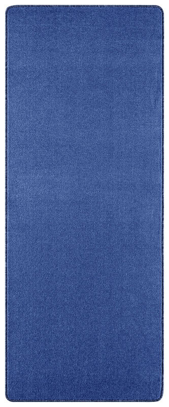 Chodnik Niebieski Jednokolorowy Nasty 80X150