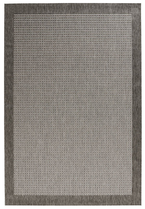HANSE Home Wzór dywanu tkanina płaska Simple z bordiurą Szary 102721