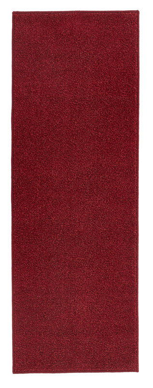 HANSE Home welur kędzierzawiony dywan Pure Uni czerwony 102616