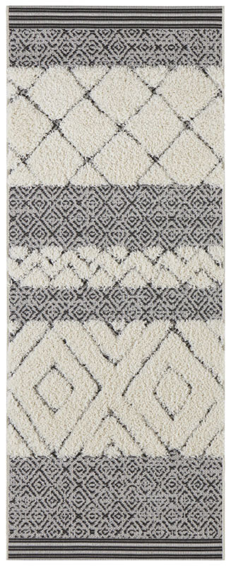 Kremowo czarny dywan Mint Rugs Todra, 80x150 cm