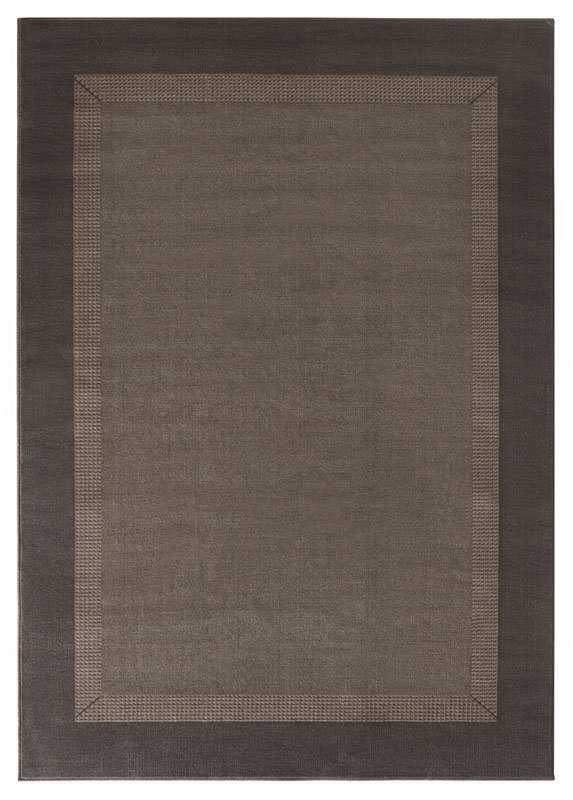 HANSE Home Stylowy welurowy dywan Band Brązowy 102500