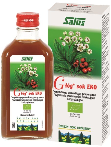 FLORADIX Zioło-Piast Głóg Sok Eko 200 Ml ZP4408