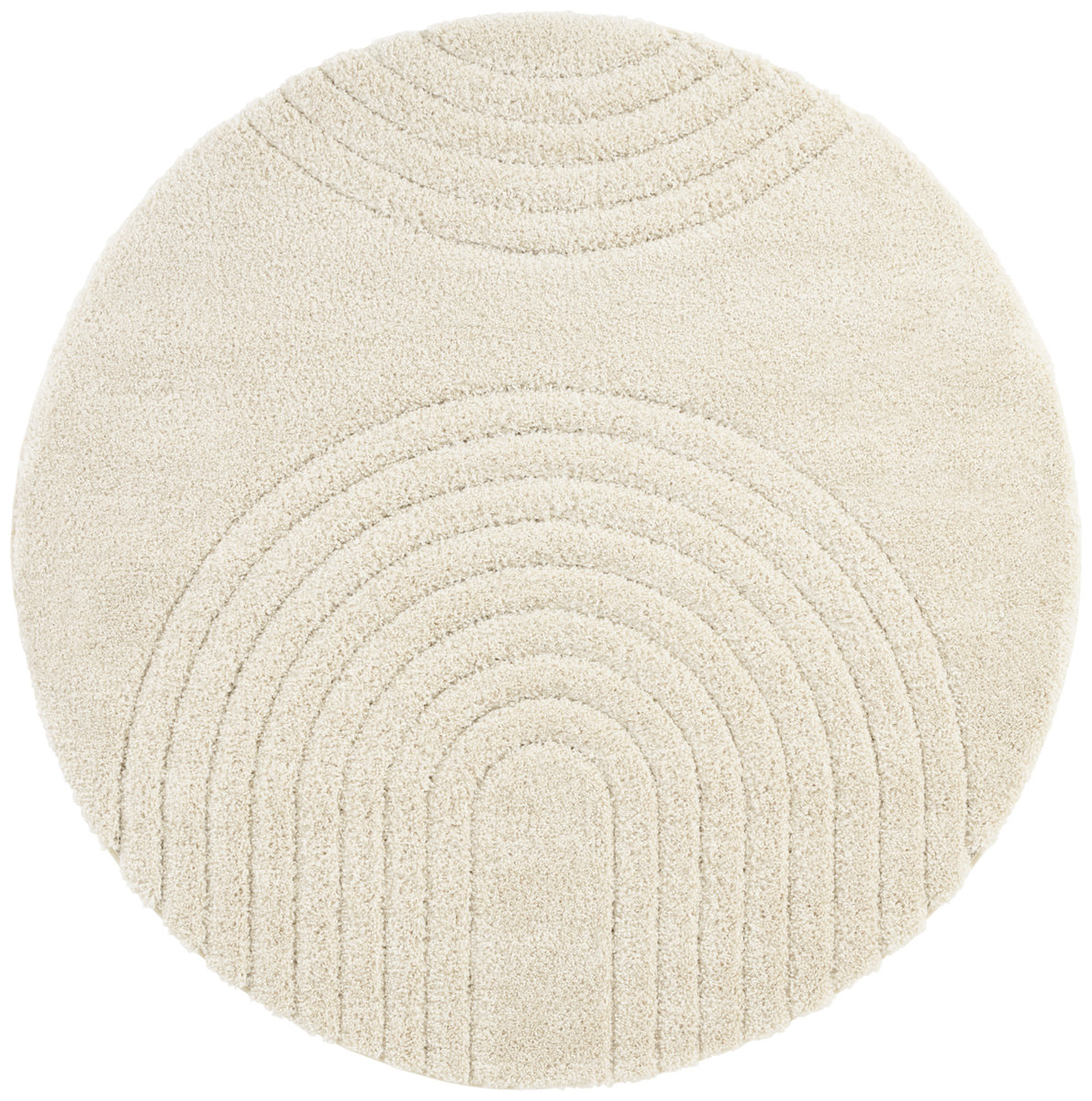 Kremowy dywan Mint Rugs Norwalk Fergus, ø 160 cm