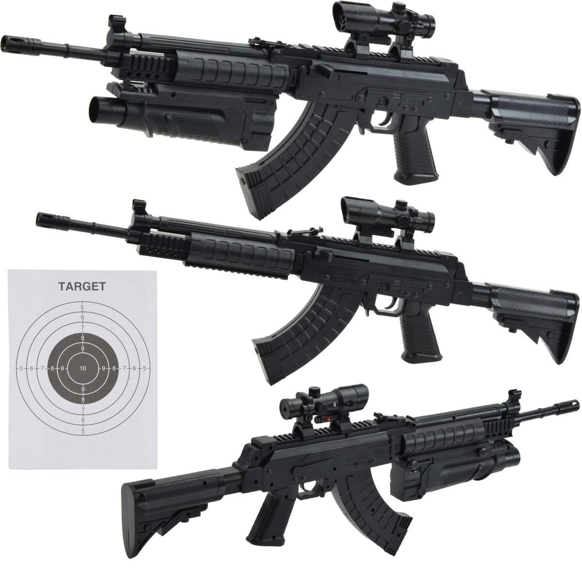 Karabin Pistolet Na Kulki 6Mm Laser 75Cm Replika