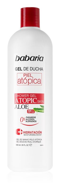 Babaria Aloe Vera żel pod prysznic do skóry atopowej 600ml