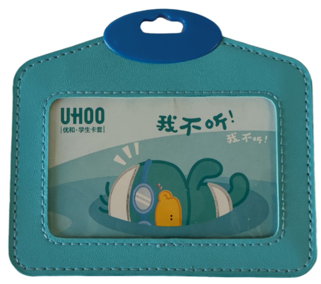 Etui Holder na kartę Smycz Duck eco poz Blue