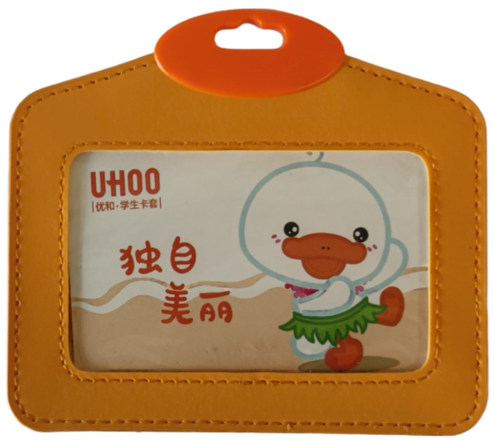 Etui Holder na kartę Smycz Duck eco poz Orange