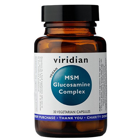 Viridian Glukozamina z MSM (30 kaps) 5060003593904