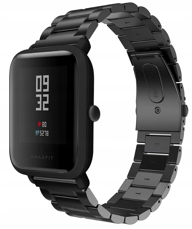 Xiaomi Amazfit Bip pasek bransoleta stalowa opaska