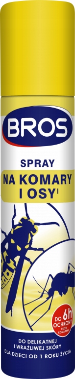 Bros Spray na komary i osy na wrażliwą skórę