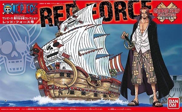 one piece - model kit - ship - red force 'reprod'