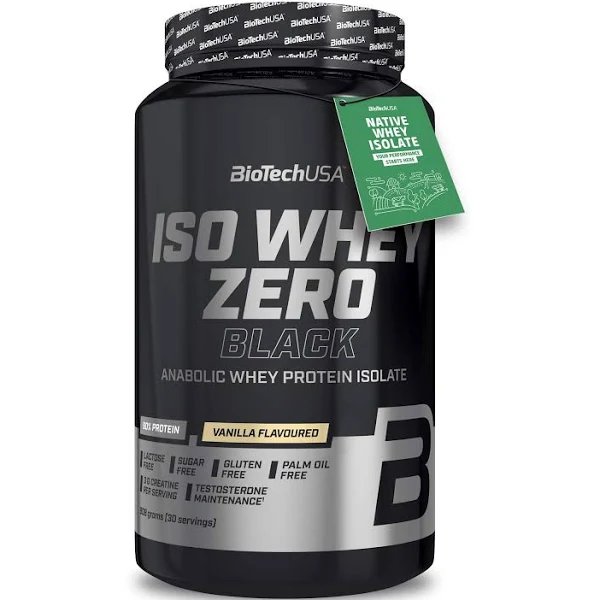BioTech USA Iso Whey Zero Black, Wanilia - 908 g