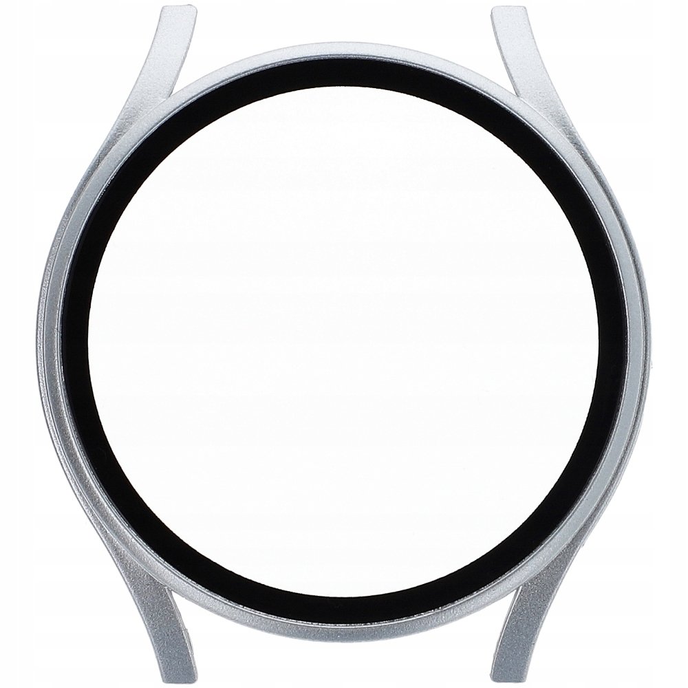Bizon Etui Case+Glass do Galaxy Watch 5 40mm, srebrne