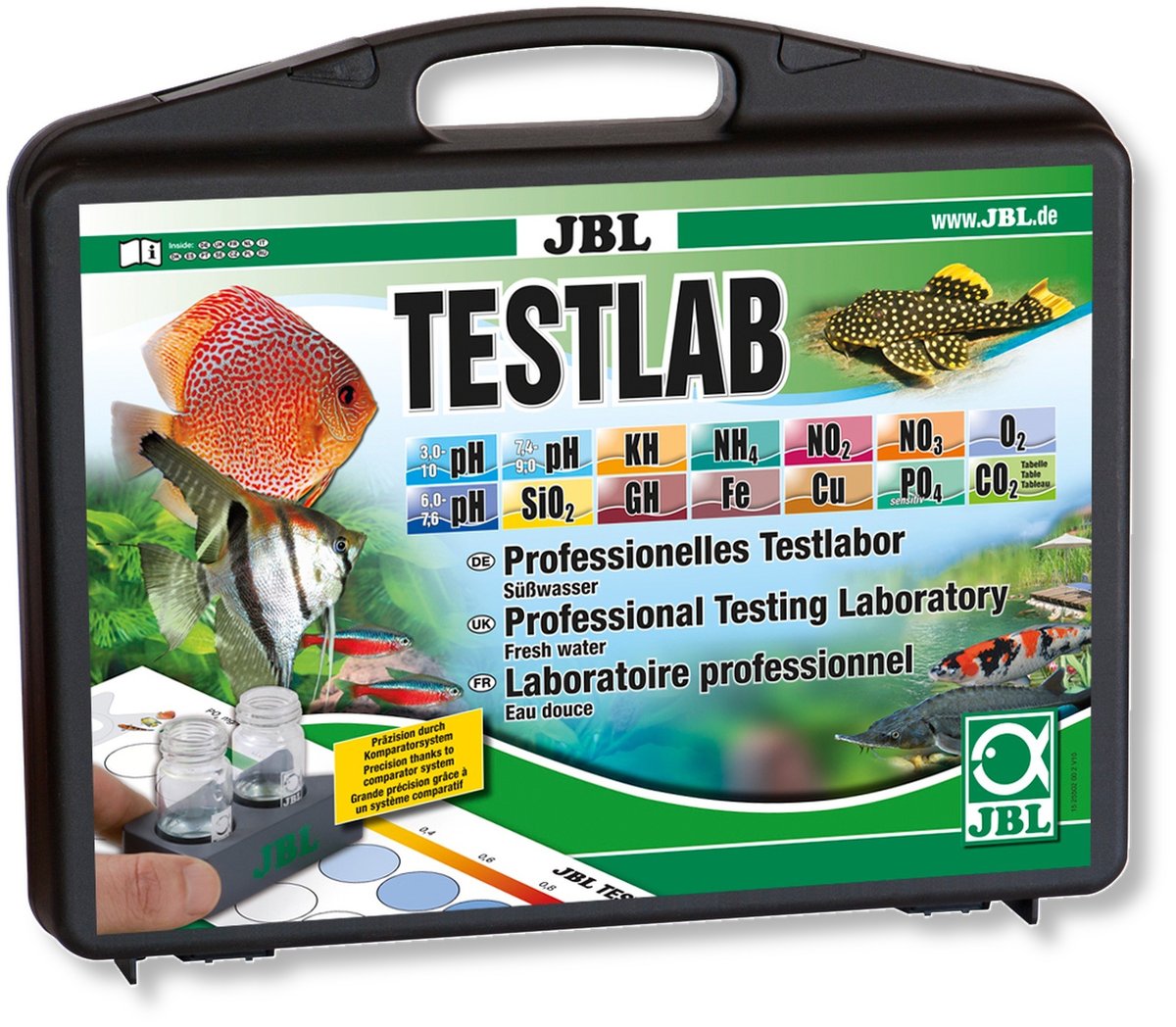JBL ProAquatest Lab 14 x TESTÓW Walizka z Testami 24084