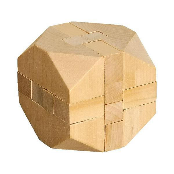 UPOMINKARNIA Układanka logiczna UPOMINKARNIA Cube Ecru R08820