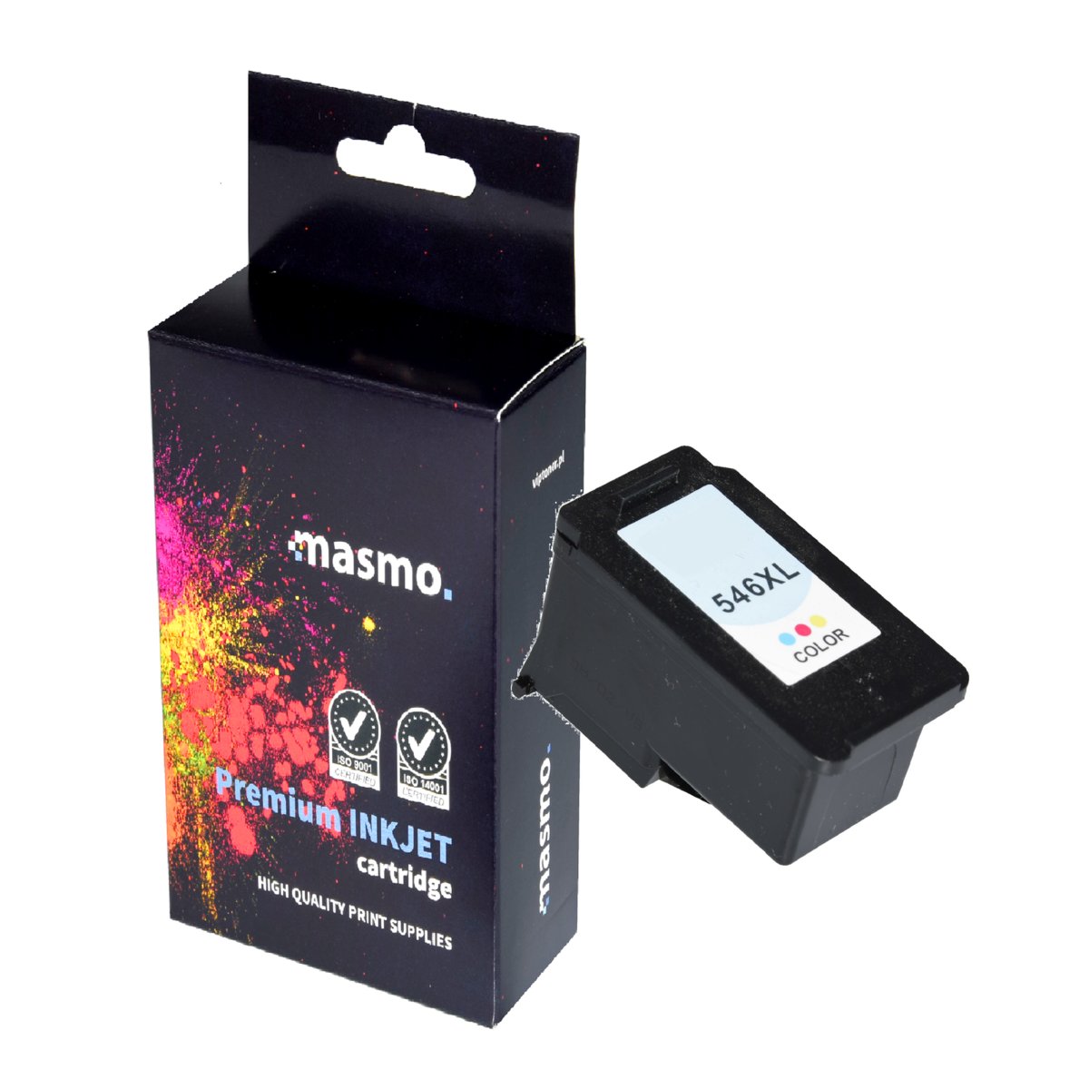 Tusz Masmo Do Canon Cl 546 Ip2850 Mg2450 Mg2455 Mg2950 Trójkolorowy Zamiennik