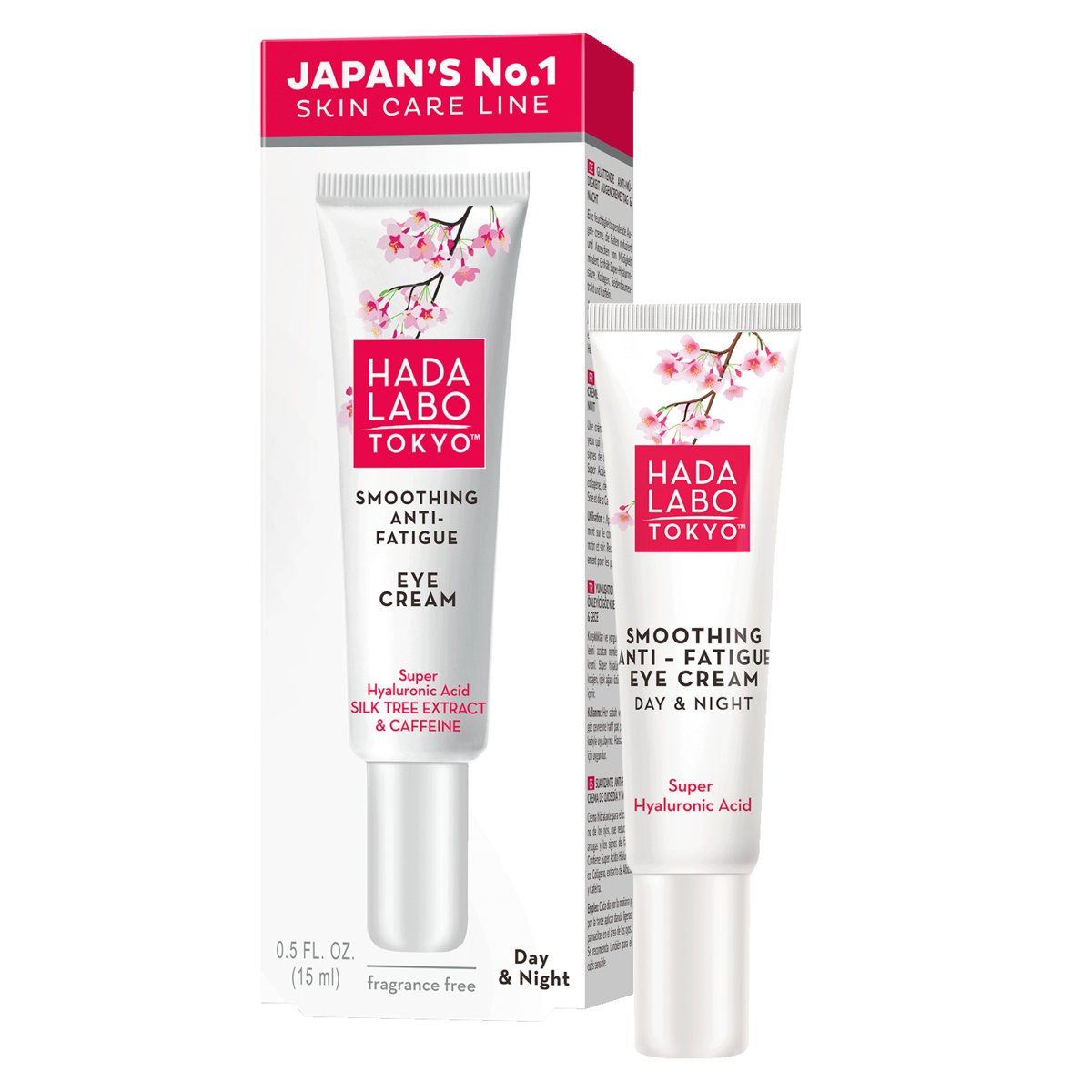 Hada Labo Tokyo White, Krem Pod Oczy Przeciw Oznakom Zmęczenia Na Dzień I Na Noc, 15ml