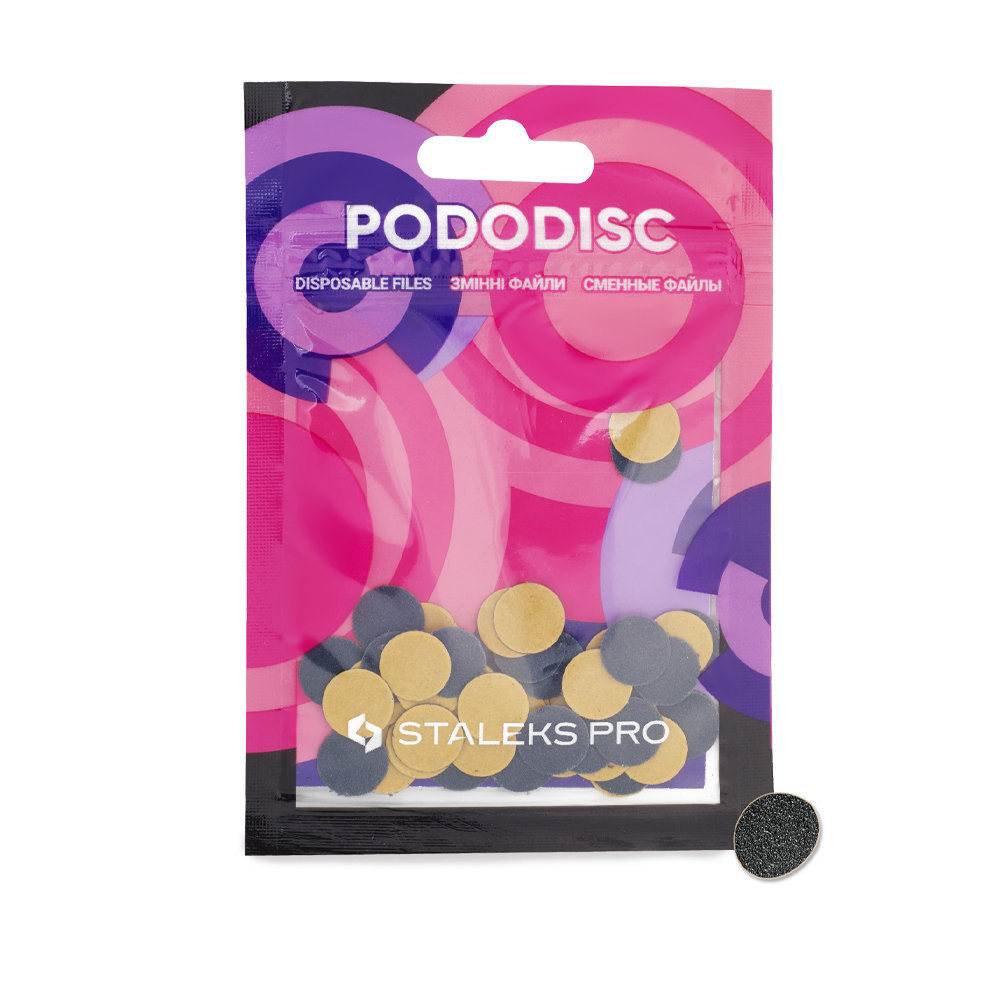 Staleks Pro Expert PDF-10-80 nakładki jednorazowe do PodoDisc XS gradacja 80 50 sztuk