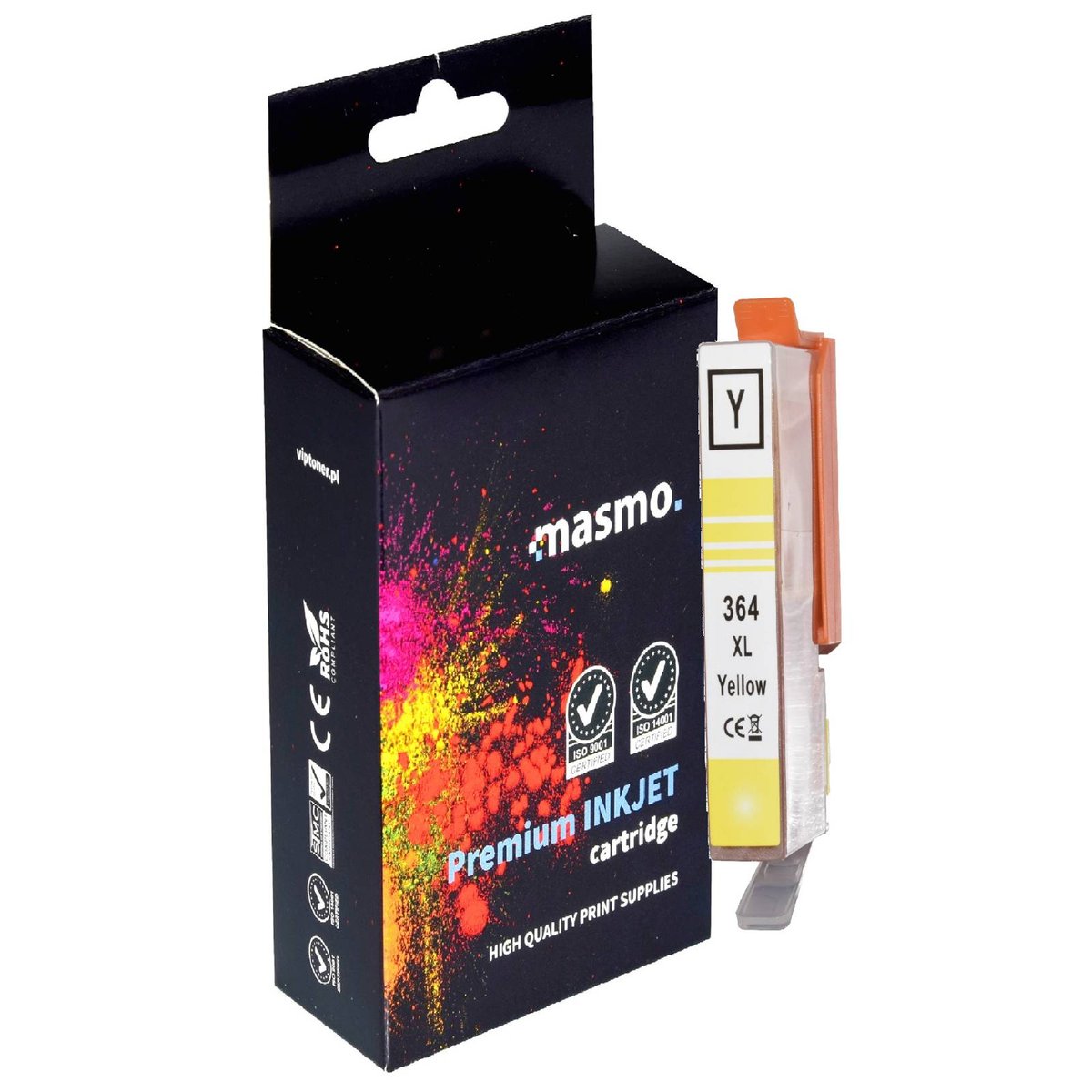 Tusz MASMO do HP 364 C6380 D5460 6510 5524 B109 żółty zamiennik