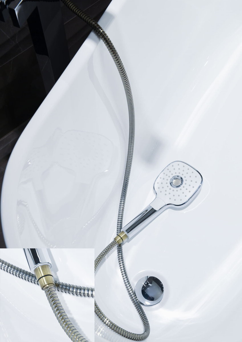 Wąż prysznicowy, natryskowy antyczne złoto 1644