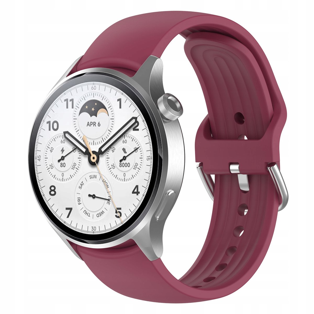 Pasek silikonowy Bizon do Xiaomi Watch S1 Pro