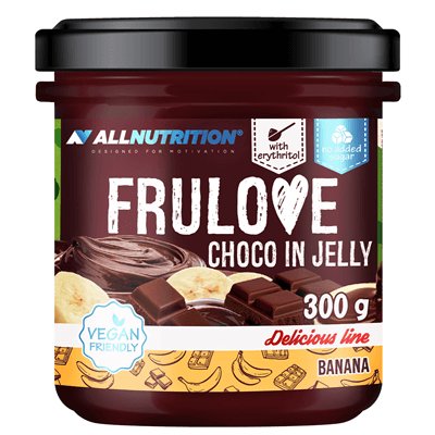 ALLNUTRITION FRULOVE CHOCO IN JELLY BANANA 300G