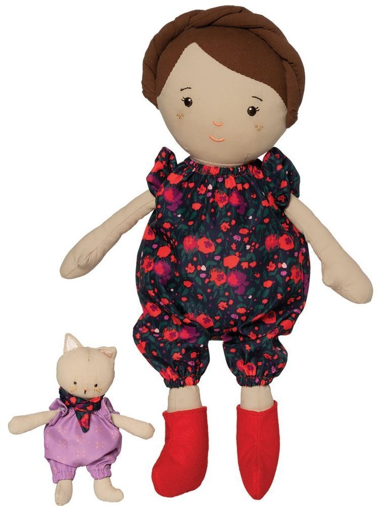 Lalka Freddie z małym kotkiem Manhattan Toy Playdate Friends