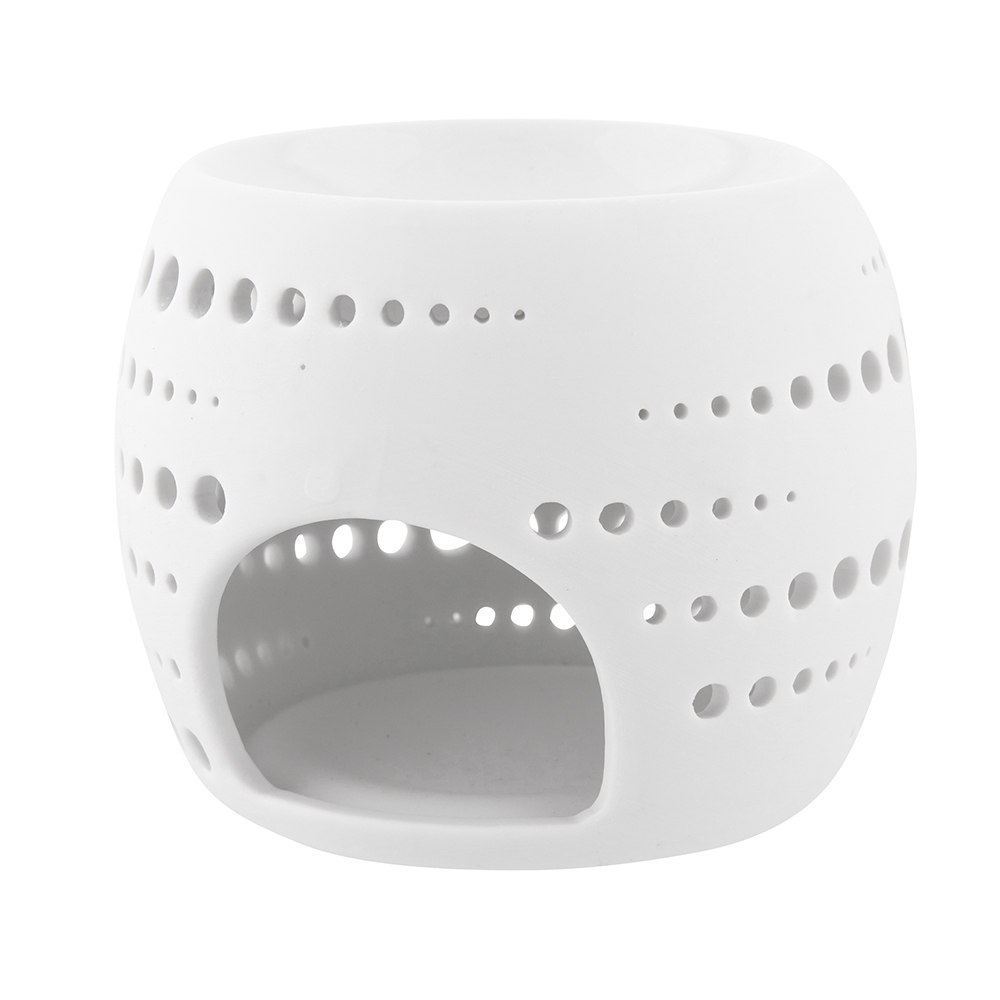 Kominek Porcelanowy Zapachowy Dek. Kropki 10,5x10,5x8,5 Cm Lumarko!