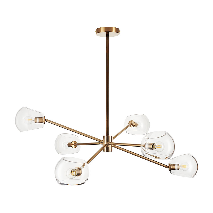 Cosmic lampa wisząca złota ST-8954-P6 Step Into Design