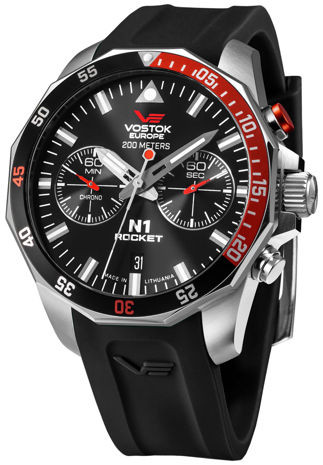 Zegarek Vostok Europe 6S21-225A707S Rocket N-1 Chrono