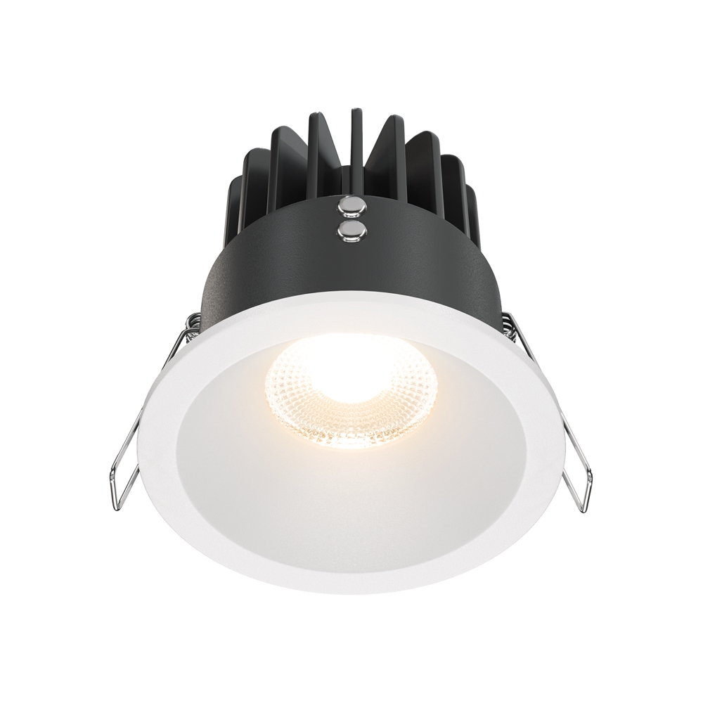 Oprawa punktowa LED do łazienki ⌀8,5cm 3000K DL034-L12W3K-D-W z serii ZOOM