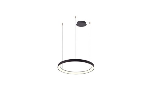 Ledowa lampa wisząca Agnes AZ5022 60W okrąg czarna