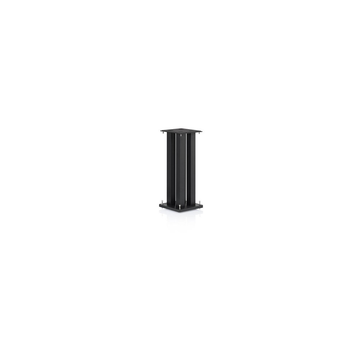 Podstawa głośnikowa STYLUM SQUARE, Kolor:  Black Satin