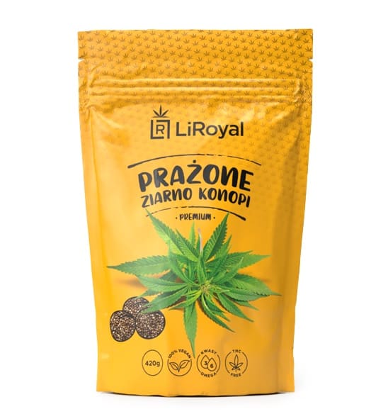 Prażone ziarno konopi Premium LiRoyal