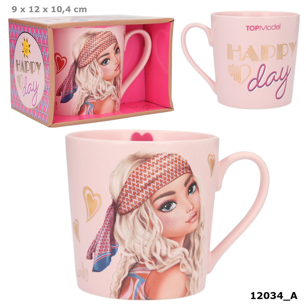 Kubek porcelanowy, Top Model, Seventies, 300 ml, 12034A