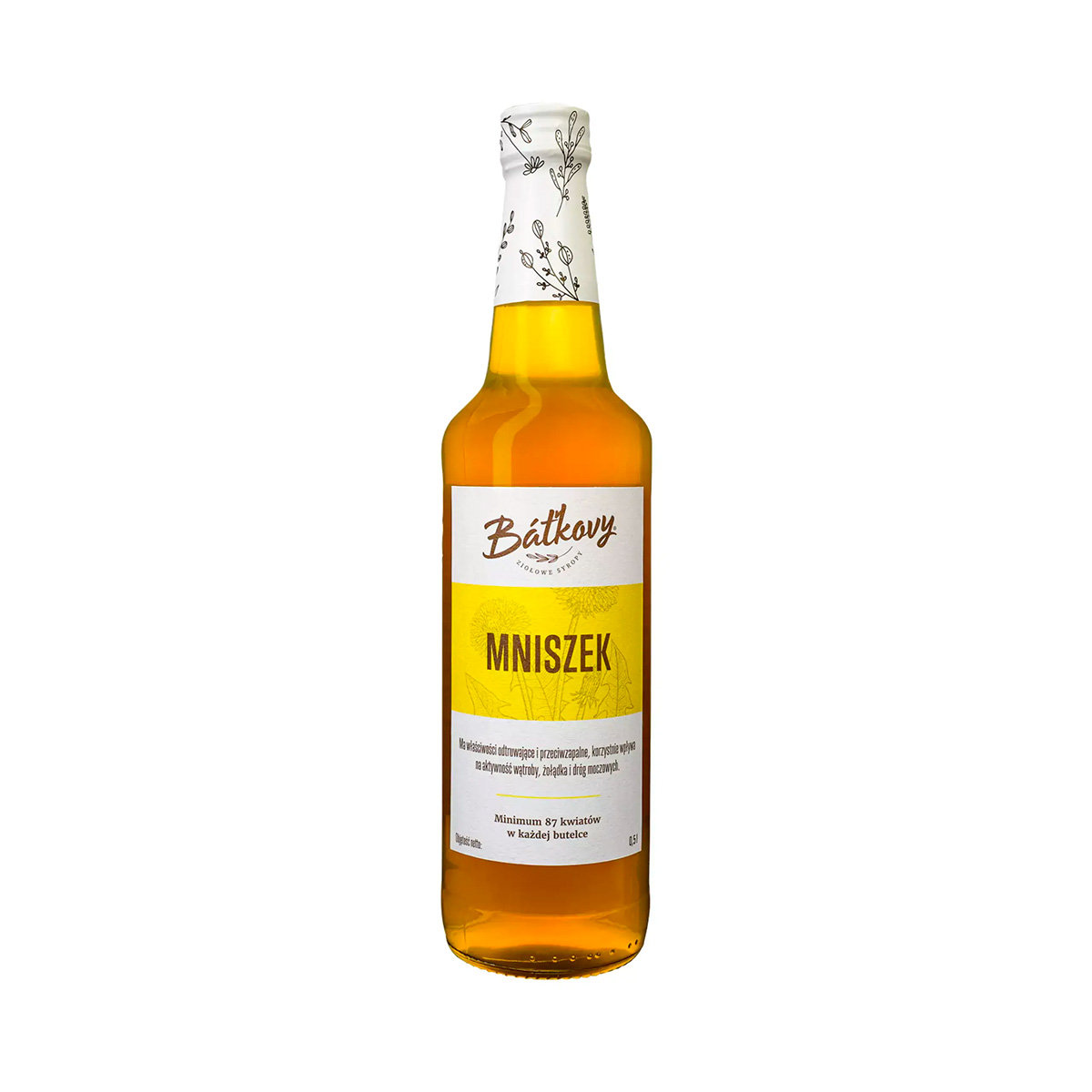 Syrop z mniszka lekarskiego 500 ml / Batkovy