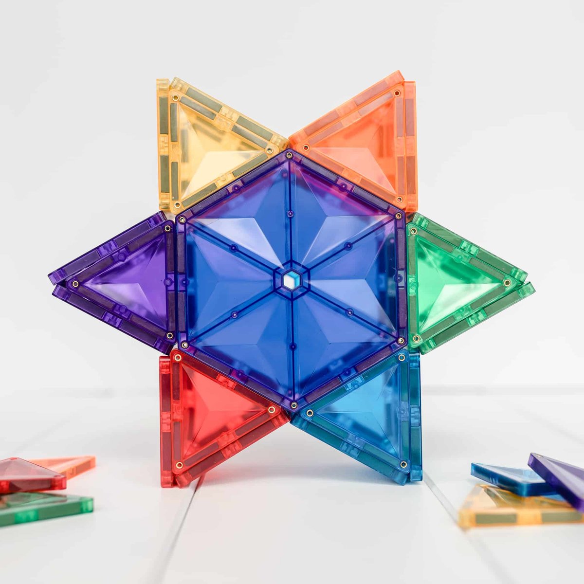 Klocki Magnetyczne Geometry Pack 30 Elementów Connetix