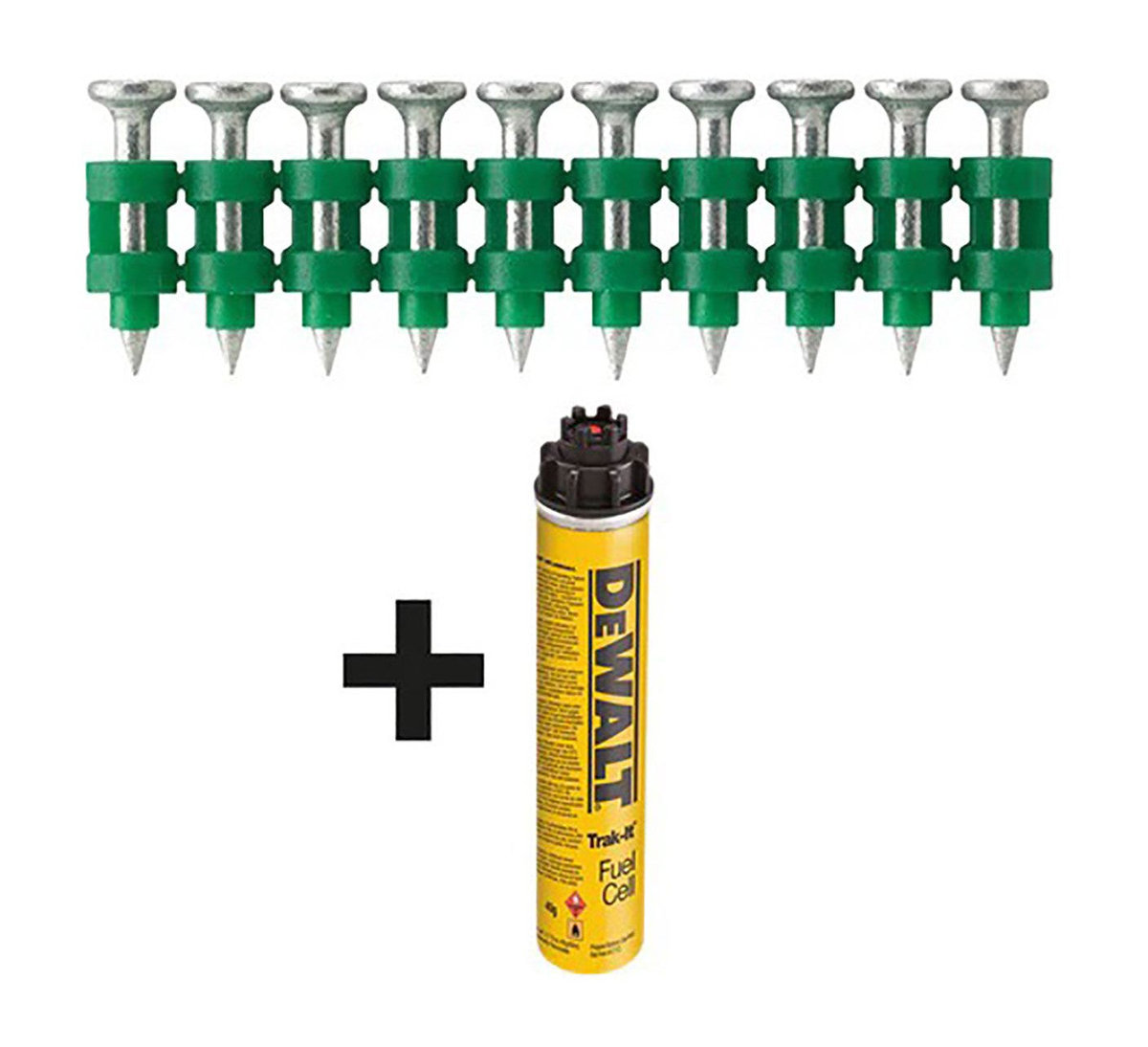 700x Gwoździe 25mm do gwoździarki Dewalt C5 - w tym propelent