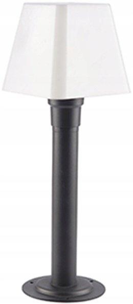 Sanico Giza 312273 lampa stojąca ogrodowa 1x12W E27 IP44 czarna / biała