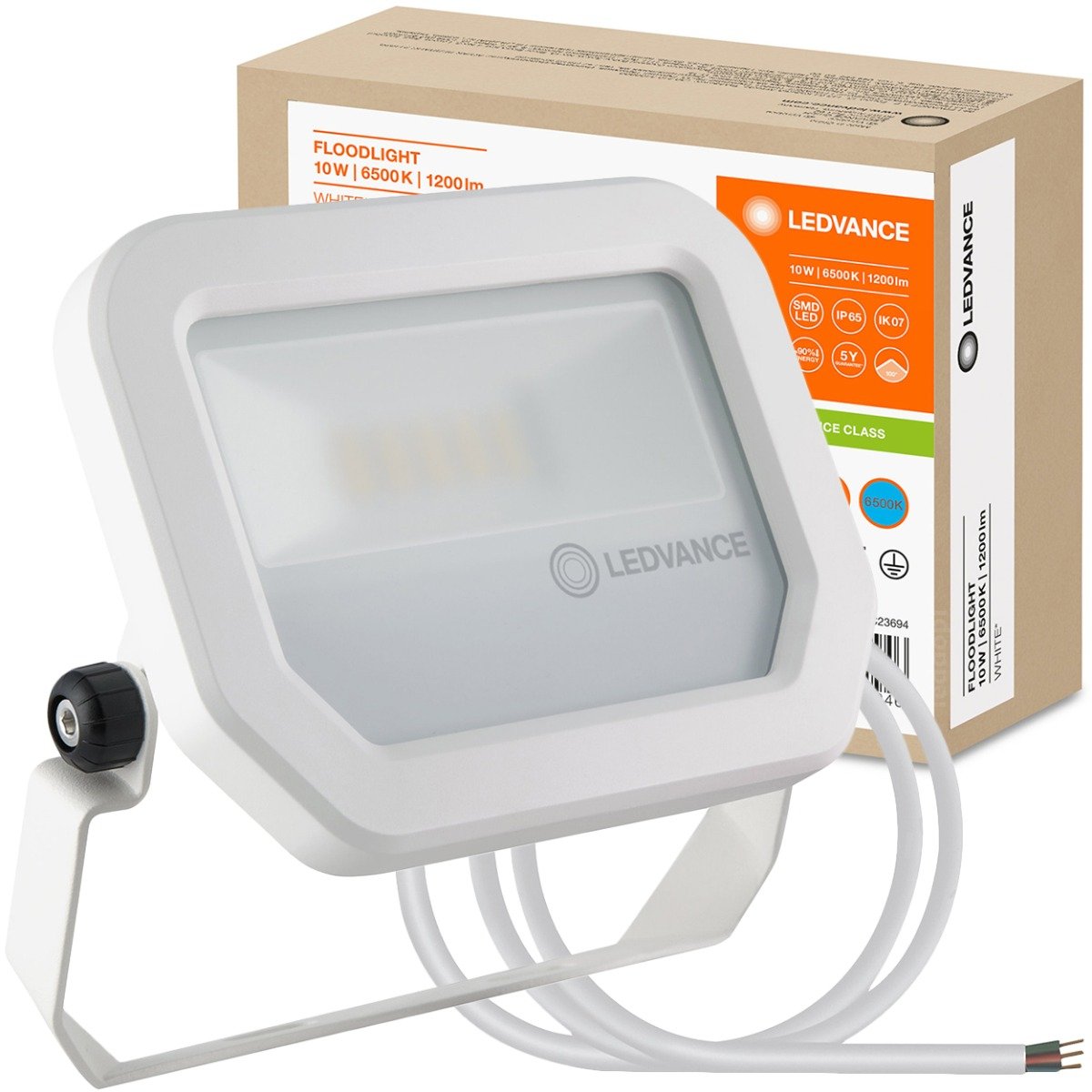 Naświetlacz LED 10W 1200lm 6500K IP65 Biały LEDVANCE Floodlight