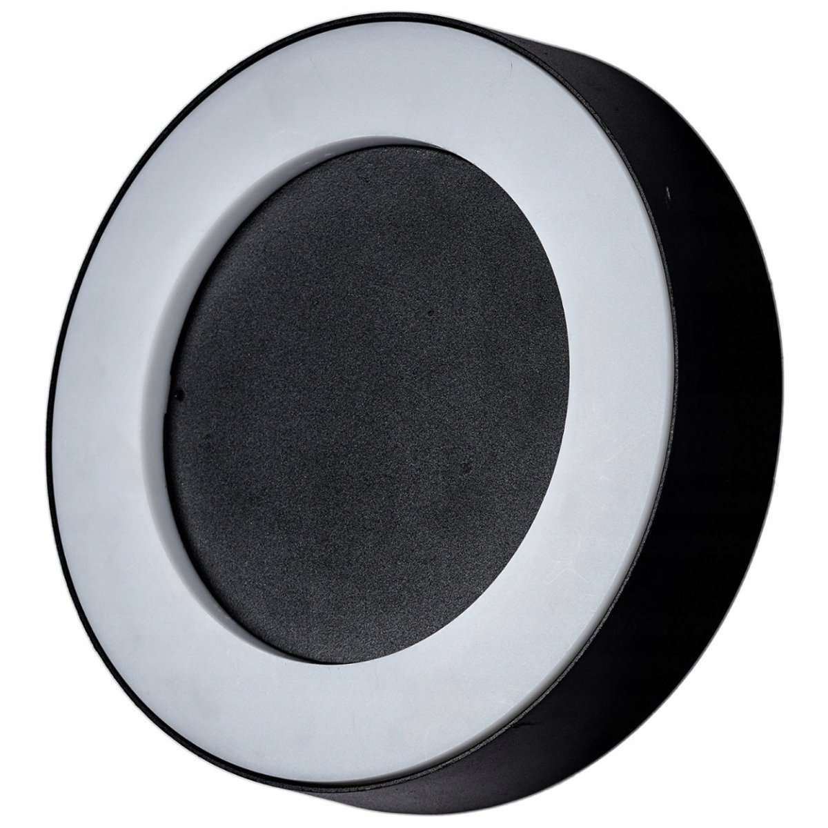 Lampa kinkiet zewnętrzna okrągła czarna LIBRA 12W 4000K IP54